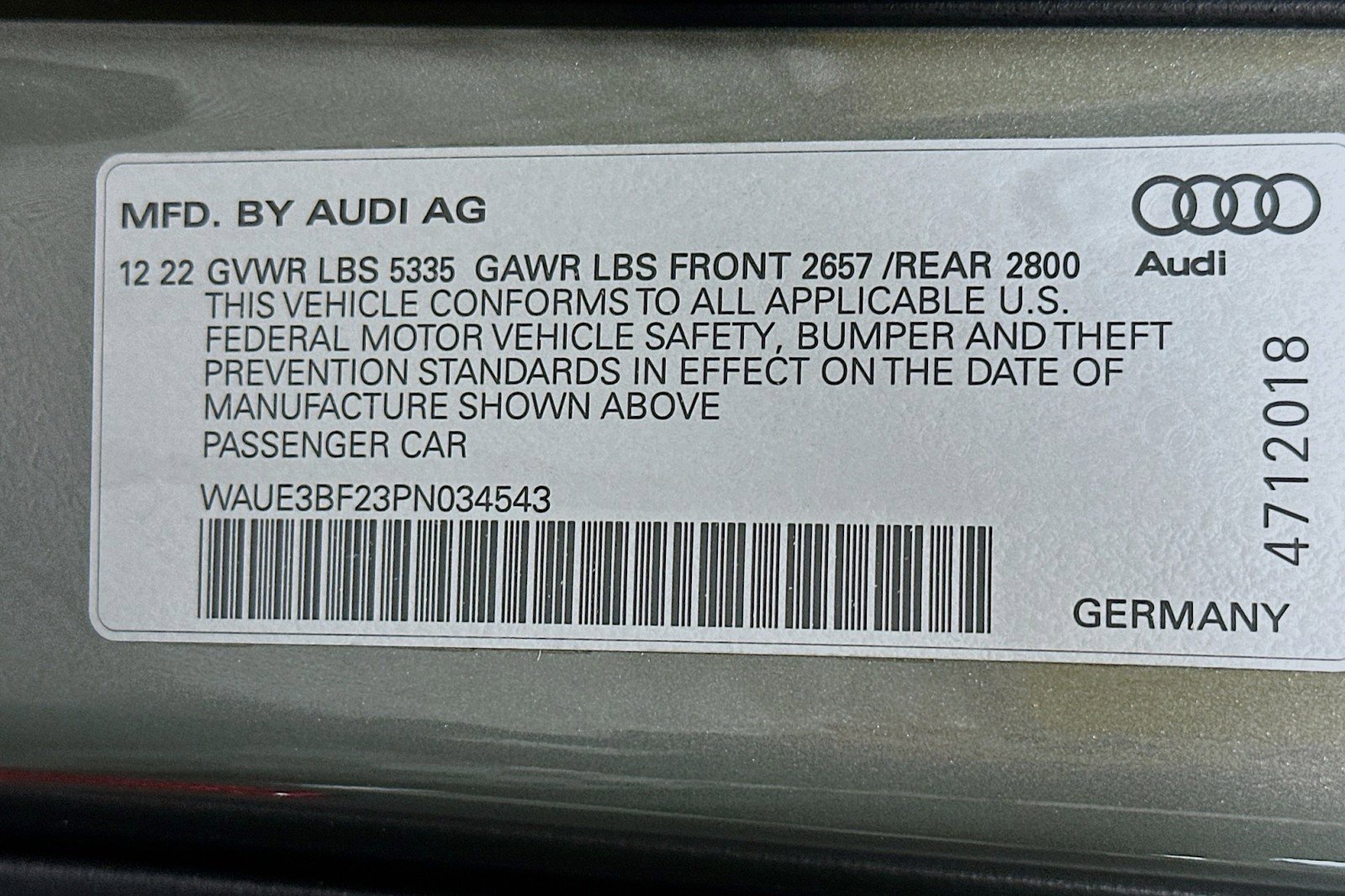 Used 2023 Audi A6 Premium Plus w/ Premium Plus Package image 24