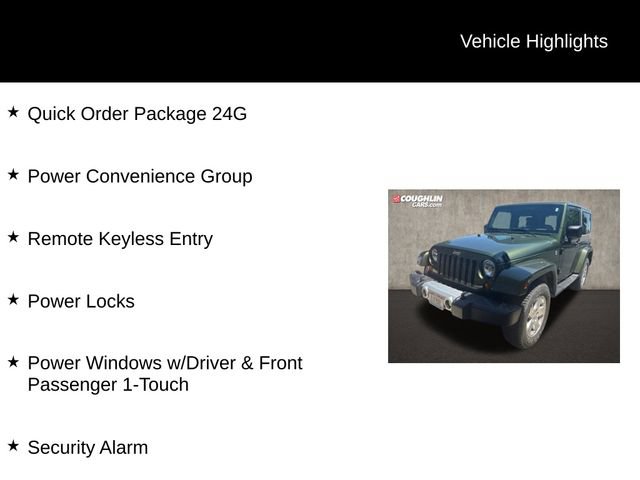 Used 2008 Jeep Wrangler Sahara w/ PWR Convenience Group AWD/4WD image 2