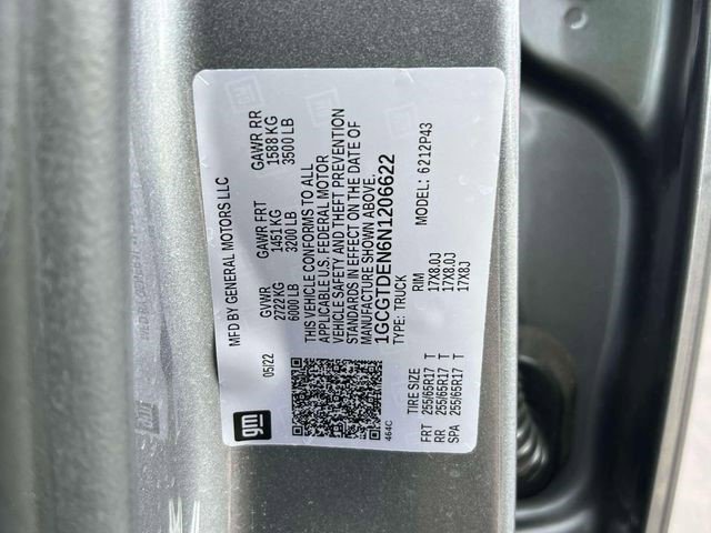 Certified 2022 Chevrolet Colorado Z71 AWD/4WD image 20