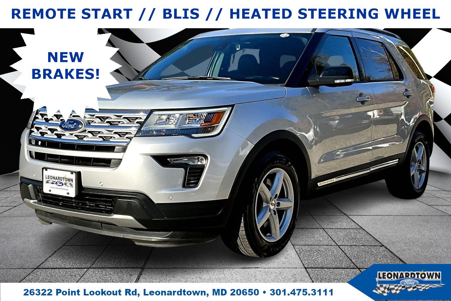 Used 2018 Ford Explorer XLT w/ Equipment Group 202A image 1