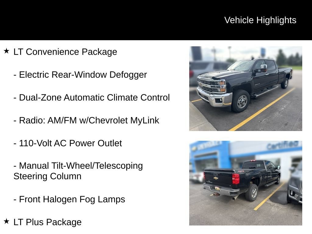 Used 2015 Chevrolet Silverado 2500 LT w/ LT Convenience Package AWD/4WD image 14