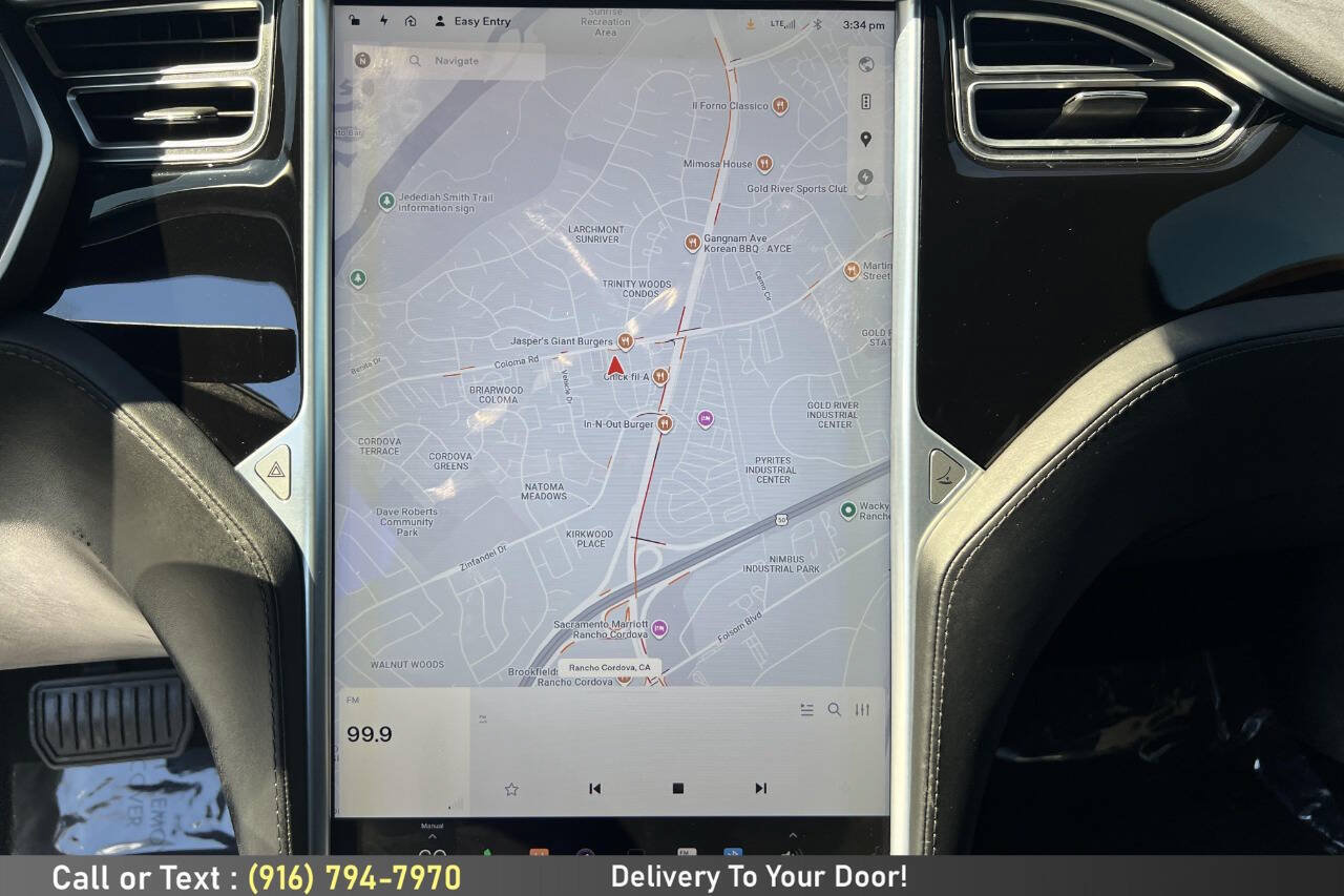 Used 2015 Tesla Model S 85D AWD/4WD image 16