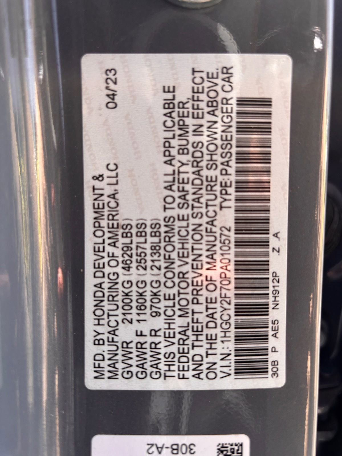 Used 2023 Honda Accord Sport image 31