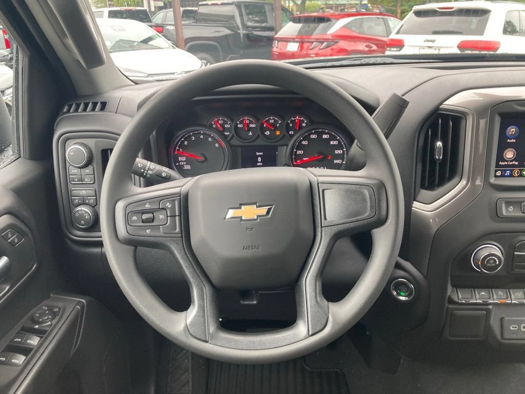New 2026 Chevrolet Silverado 1500 Custom w/ Turbomax Blackout Package AWD/4WD image 7