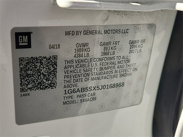 Used 2018 Cadillac ATS Luxury w/ Safety and Security Package image 33