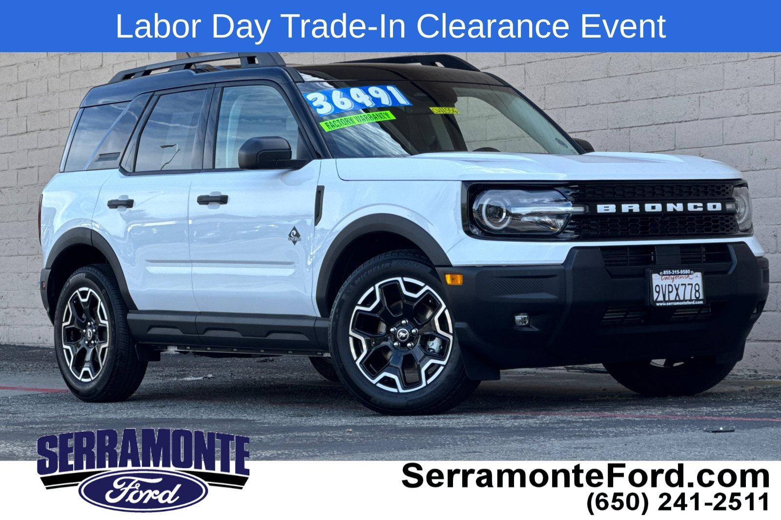 Used 2026 Ford Bronco Sport Outer Banks AWD/4WD image 1