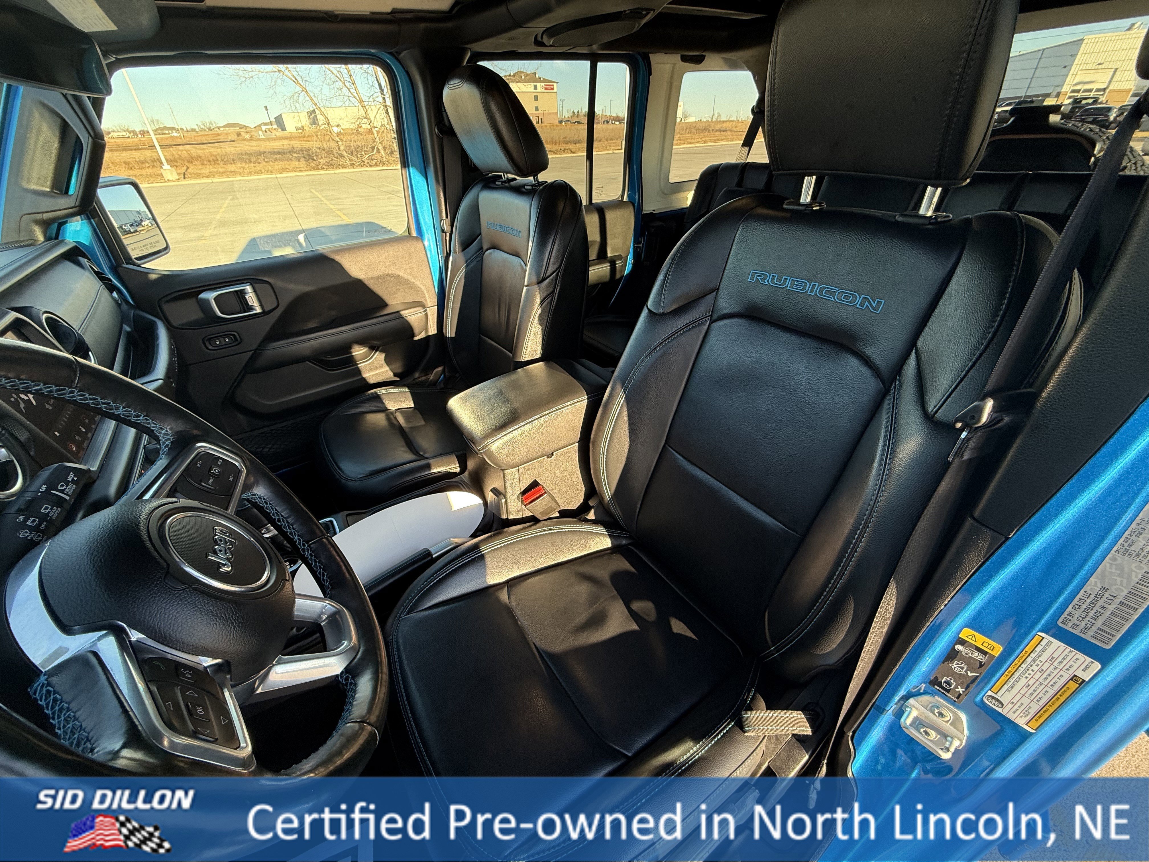 Used 2021 Jeep Wrangler Unlimited Rubicon 4xe w/ Cold Weather Group image 19