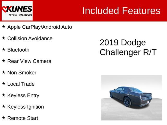 Used 2019 Dodge Challenger R/T RWD image 2