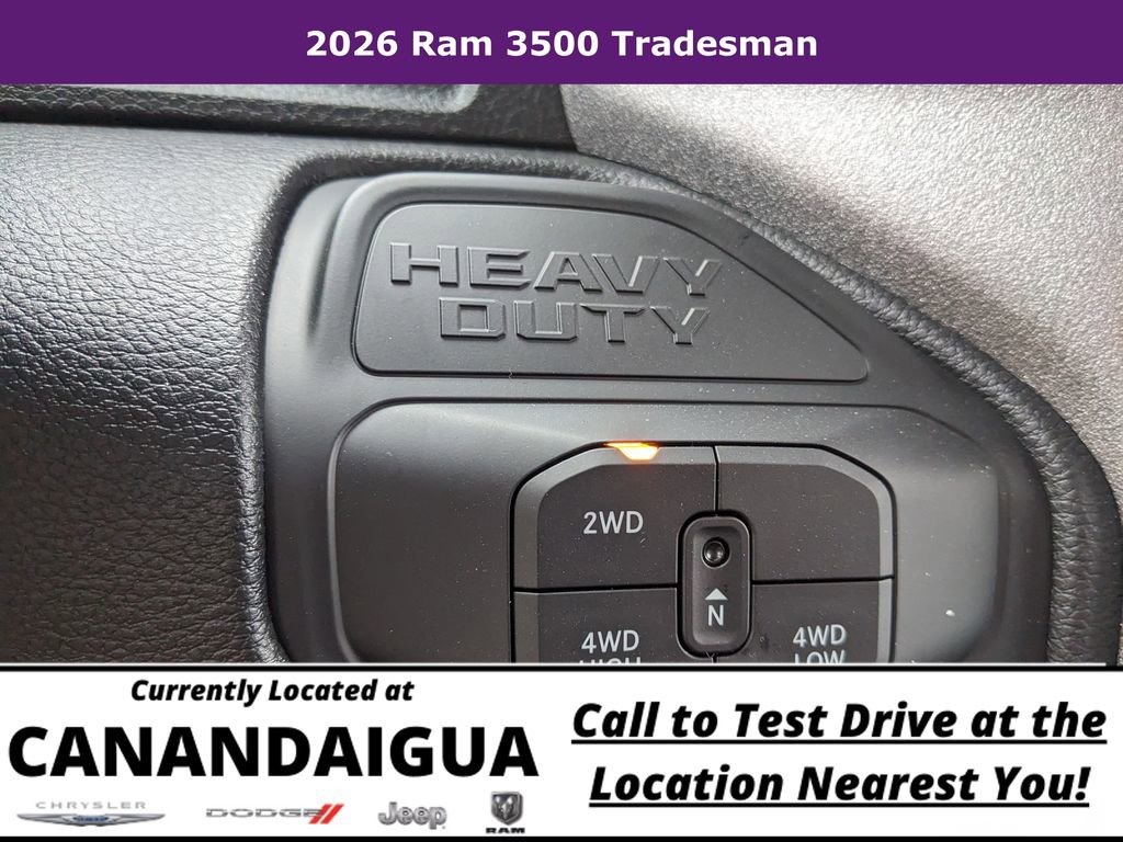 New 2026 RAM 3500 Tradesman w/ Bed Convenience Group AWD/4WD image 19