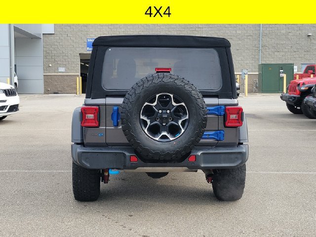 Certified 2022 Jeep Wrangler Unlimited Rubicon 4xe w/ Cold Weather Group AWD/4WD image 5
