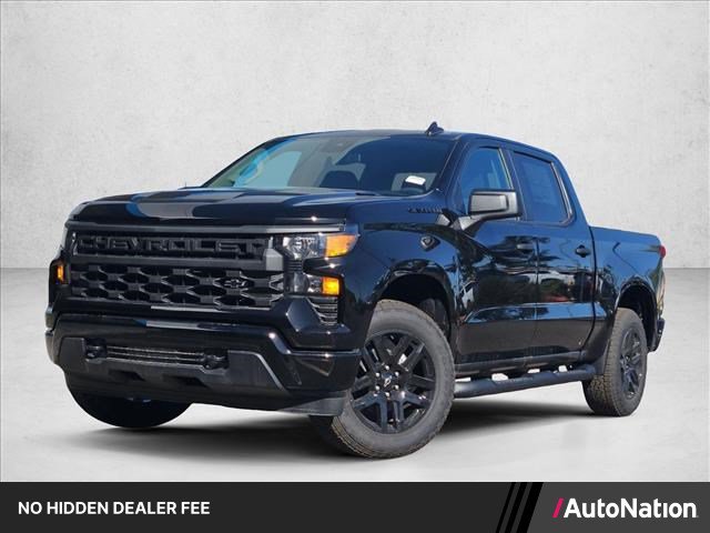 New 2026 Chevrolet Silverado 1500 Custom w/ Turbomax Blackout Package