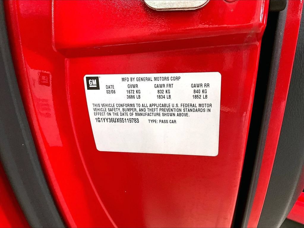 Used 2006 Chevrolet Corvette Convertible w/ Preferred Equipment Group RWD image 36