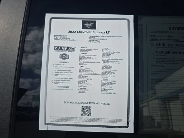 Used 2022 Chevrolet Equinox LT FWD image 28