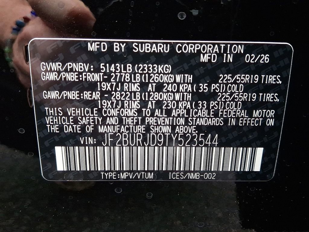 New 2026 Subaru Outback Touring XT AWD/4WD image 18