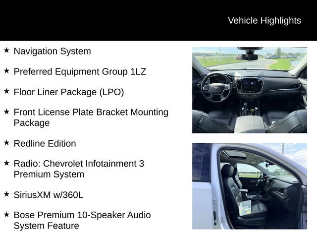 Used 2020 Chevrolet Traverse Premier w/ Redline Edition AWD/4WD image 12