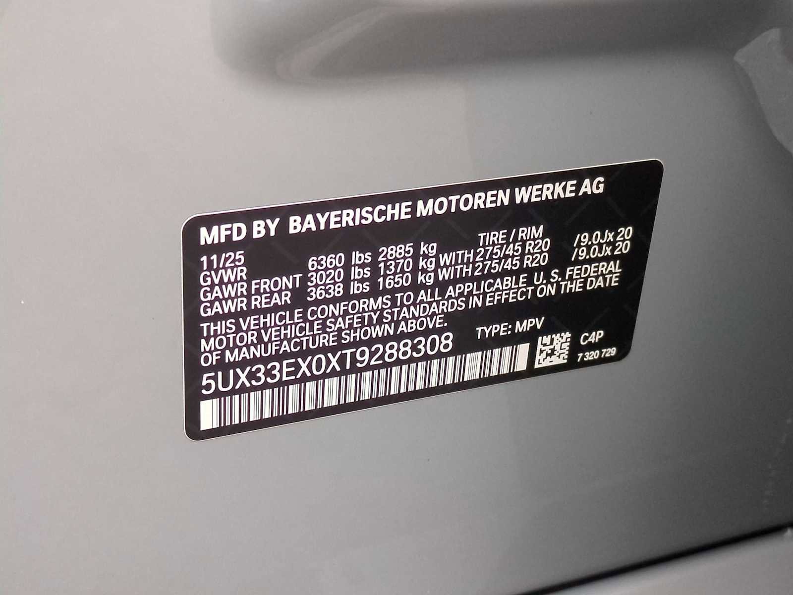 New 2026 BMW X6 xDrive40i image 37