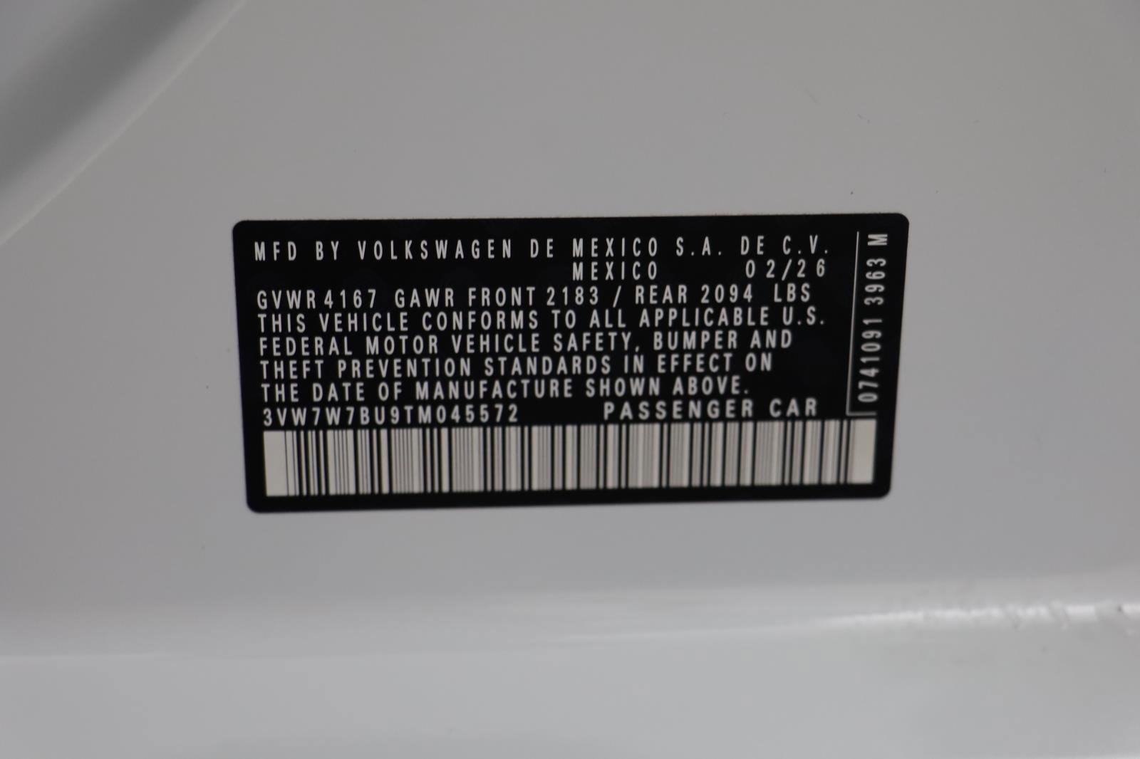 New 2026 Volkswagen Jetta SE image 23