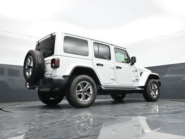 Used 2021 Jeep Wrangler Unlimited Sahara w/ Uconnect 4C Nav & Sound Group AWD/4WD image 61
