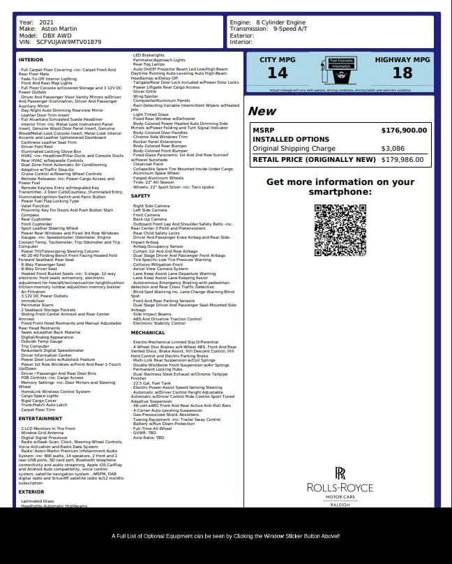 Used 2021 Aston Martin DBX video 2