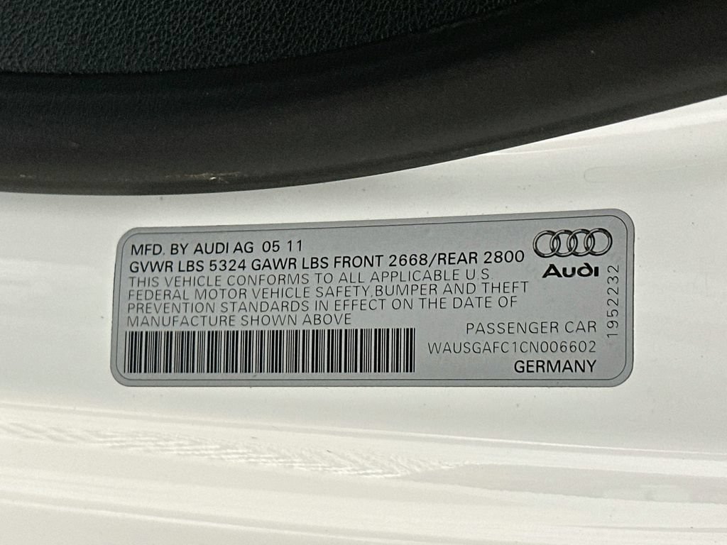 Used 2012 Audi A7 3.0T Premium AWD/4WD image 27