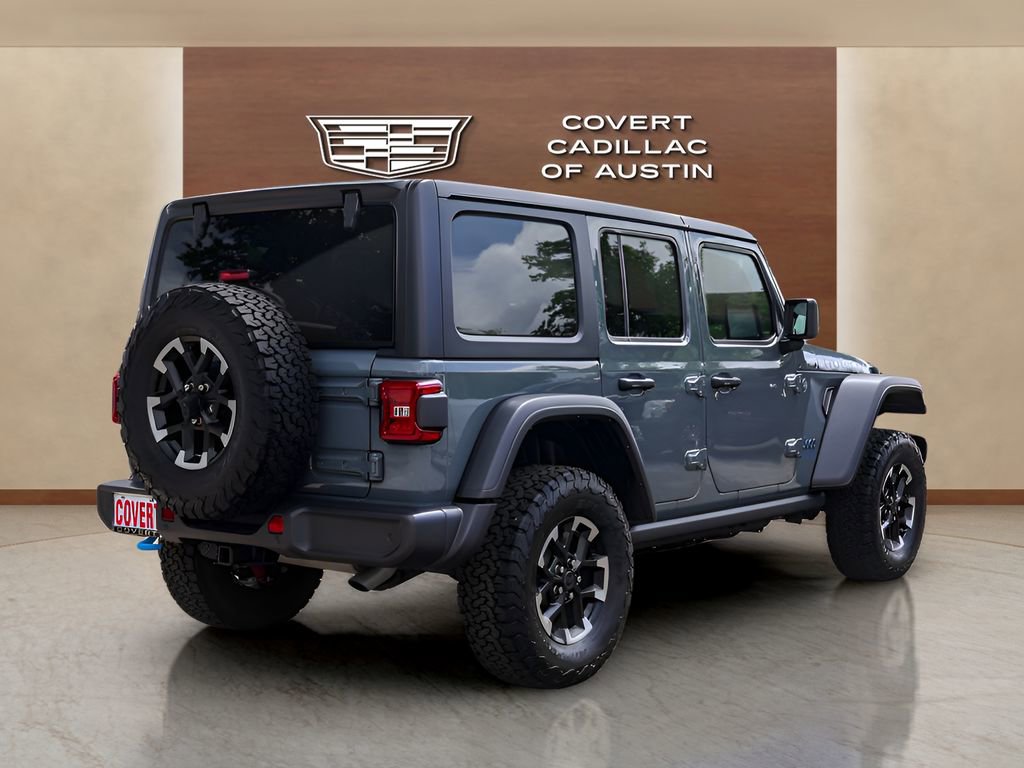 Used 2025 Jeep Wrangler Unlimited Rubicon 4xe w/ Safety Group AWD/4WD image 4