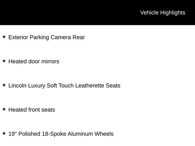 Used 2016 Lincoln MKZ AWD w/ Equipment Group 200A Select image 18