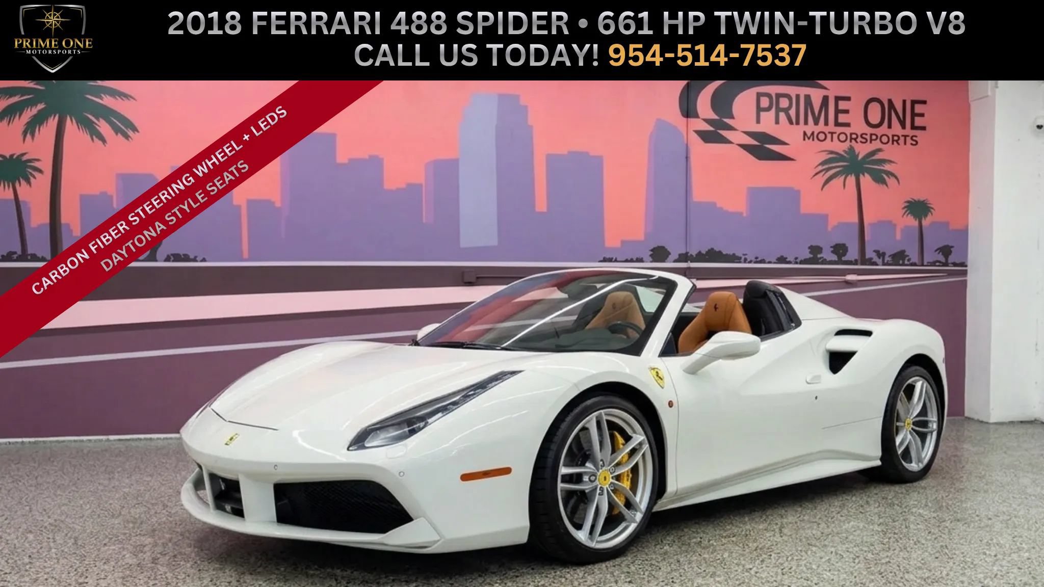 Used 2018 Ferrari 488 Spider