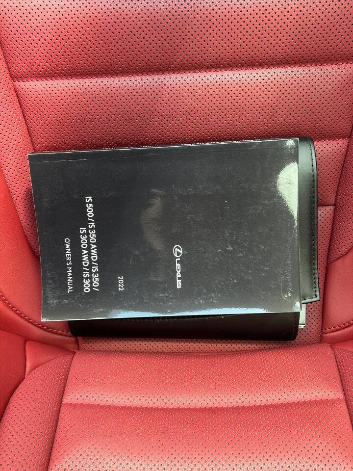 Used 2022 Lexus IS 350 F Sport image 20