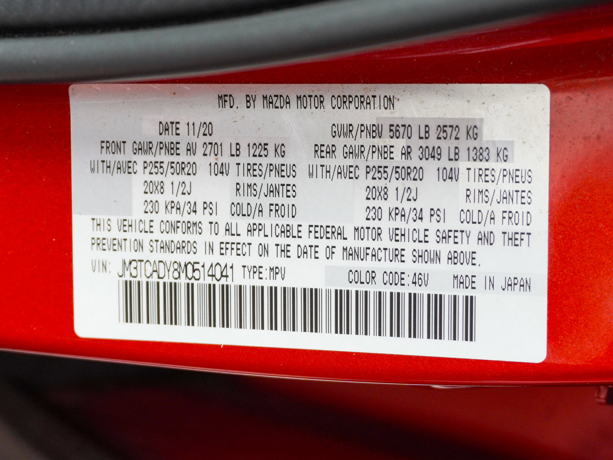 Used 2021 MAZDA CX-9 Grand Touring image 21