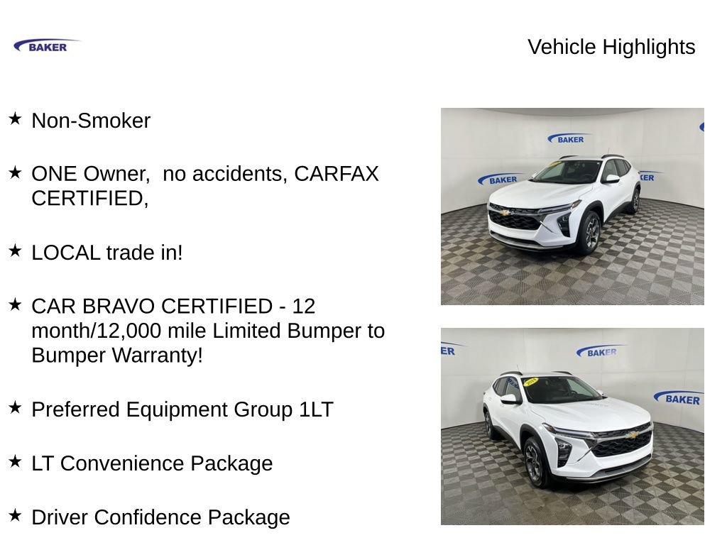 Certified 2024 Chevrolet Trax LT w/ Driver Confidence Package image 4