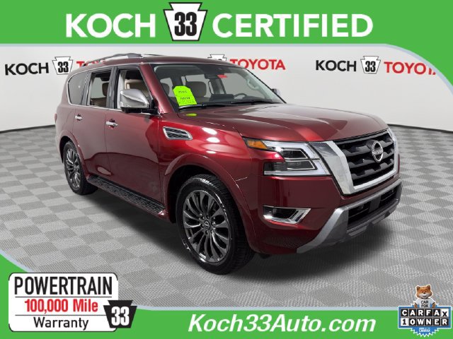 Used 2023 Nissan Armada Platinum w/ Captain's Chairs Package