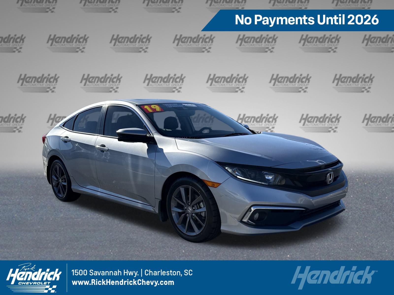 Used 2019 Honda Civic EX-L