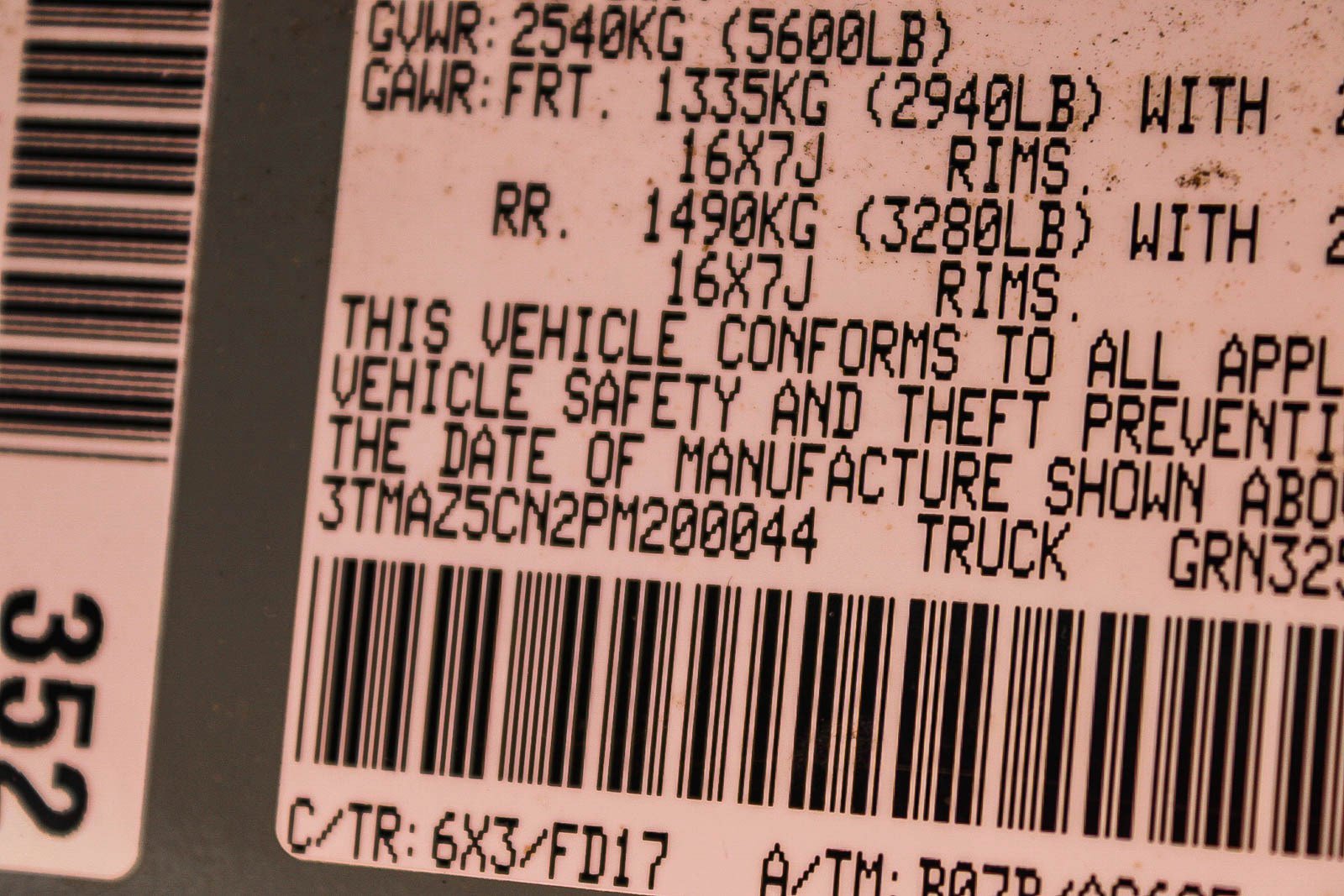 Used 2023 Toyota Tacoma 2WD Double Cab image 12