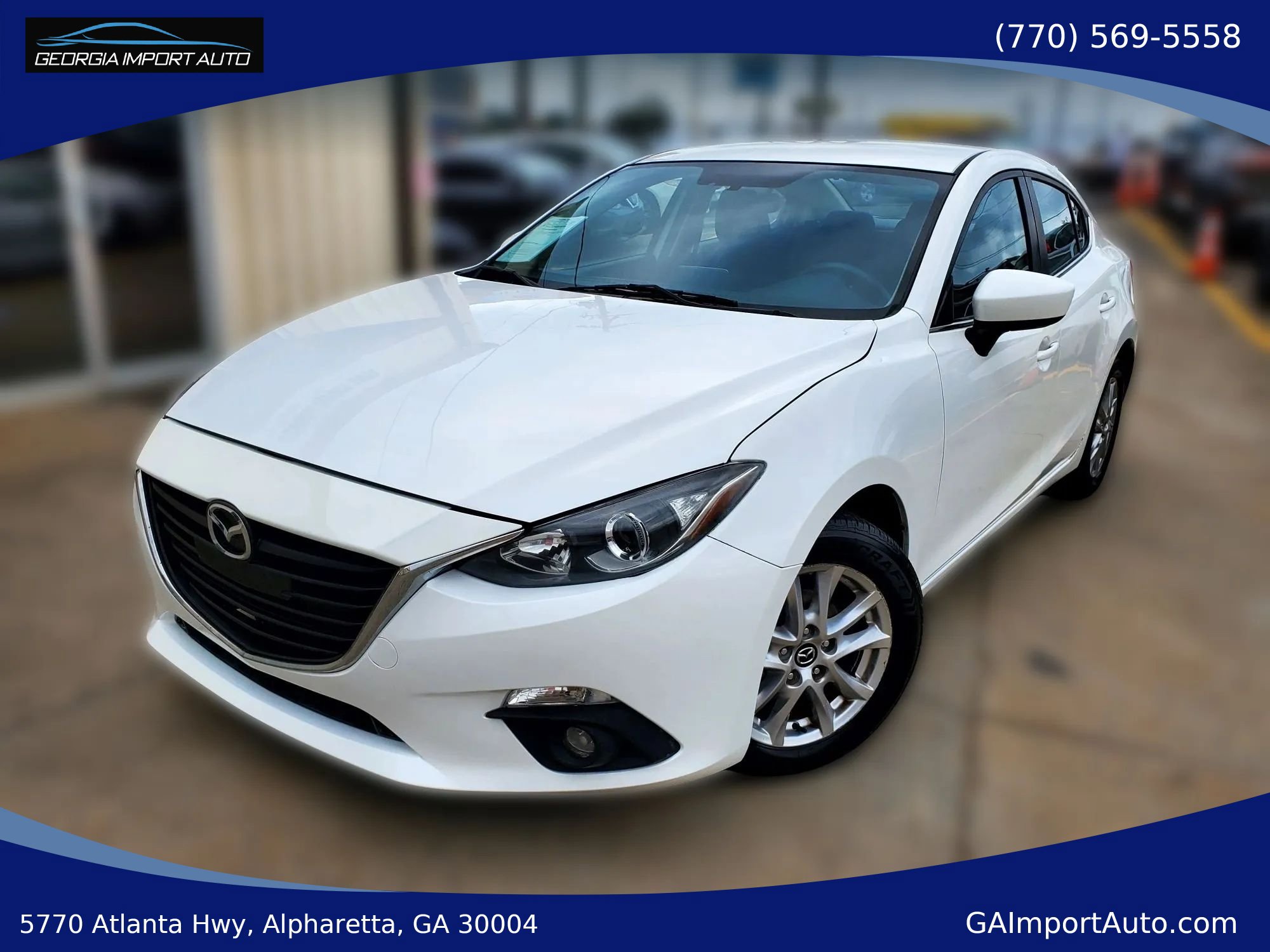Used 2016 MAZDA MAZDA3 i Sport w/ Preferred Equipment Package