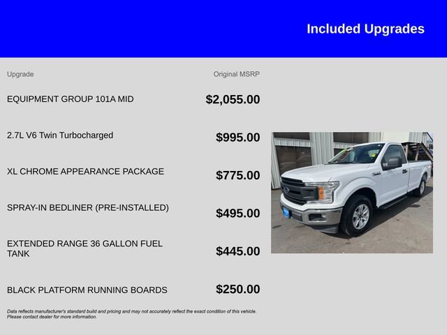 Used 2018 Ford F150 XL w/ Equipment Group 101A Mid image 12