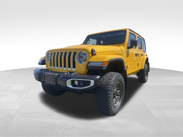 Used 2021 Jeep Wrangler Unlimited Sahara w/ Uconnect 4C Nav & Sound Group AWD/4WD image 7