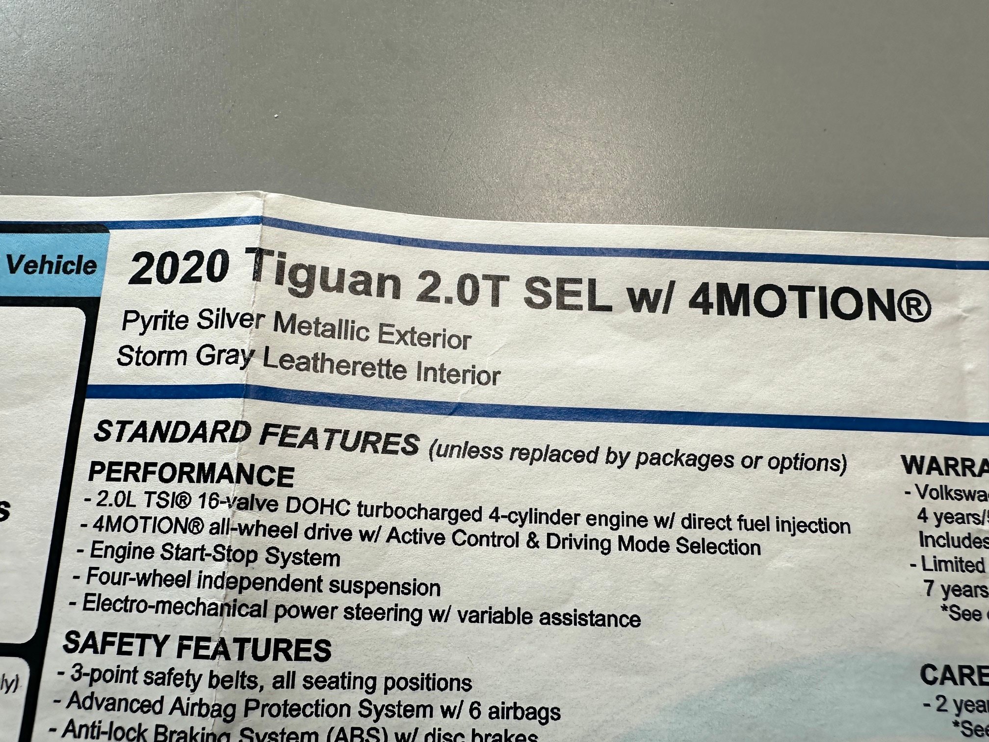 Used 2020 Volkswagen Tiguan SEL AWD/4WD image 30