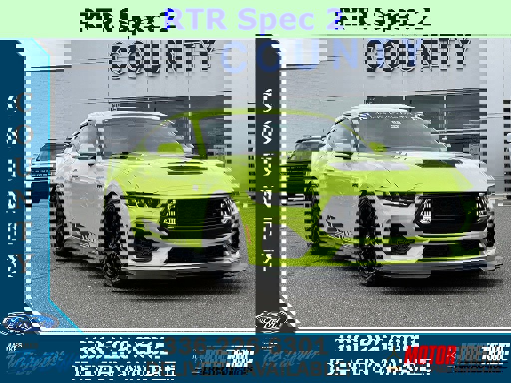 New 2025 Ford Mustang GT w/ GT Performance Package