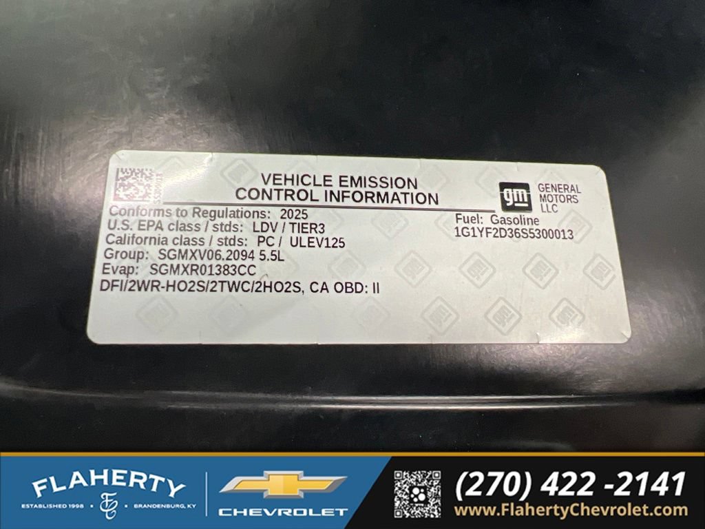 Used 2025 Chevrolet Corvette Z06 RWD image 13