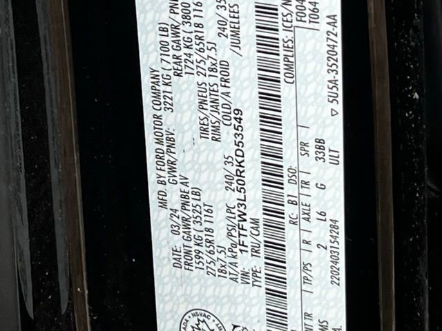 Used 2024 Ford F150 XLT w/ Tow/Haul Package image 37