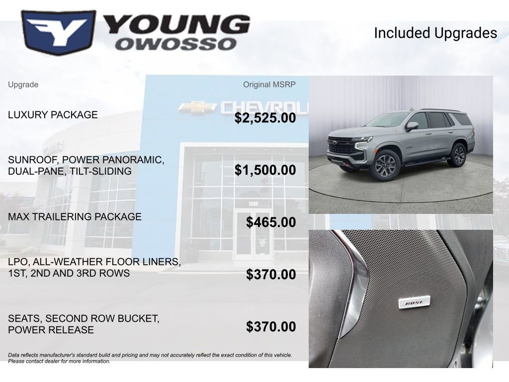 Certified 2024 Chevrolet Tahoe Z71 w/ Luxury Package image 4