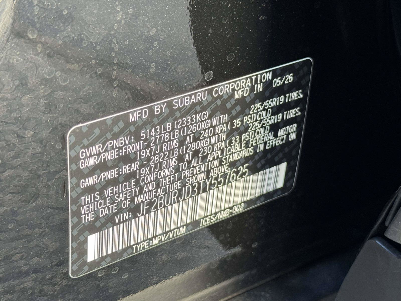 New 2026 Subaru Outback Touring XT AWD/4WD image 18