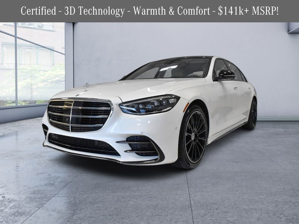 Certified 2023 Mercedes-Benz S 580 4MATIC Sedan