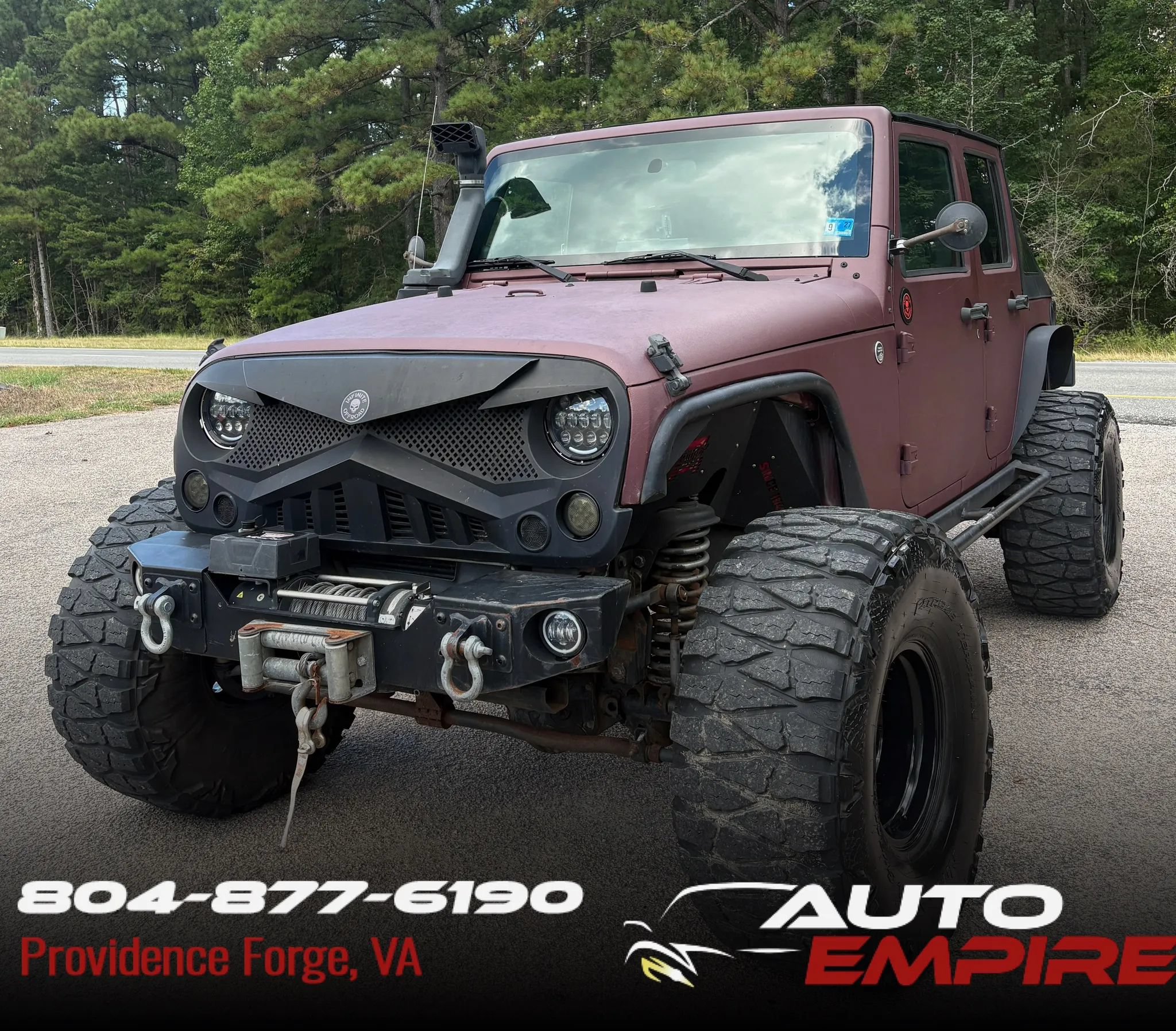 Used 2008 Jeep Wrangler Unlimited Rubicon w/ PWR Convenience Group AWD/4WD image 1