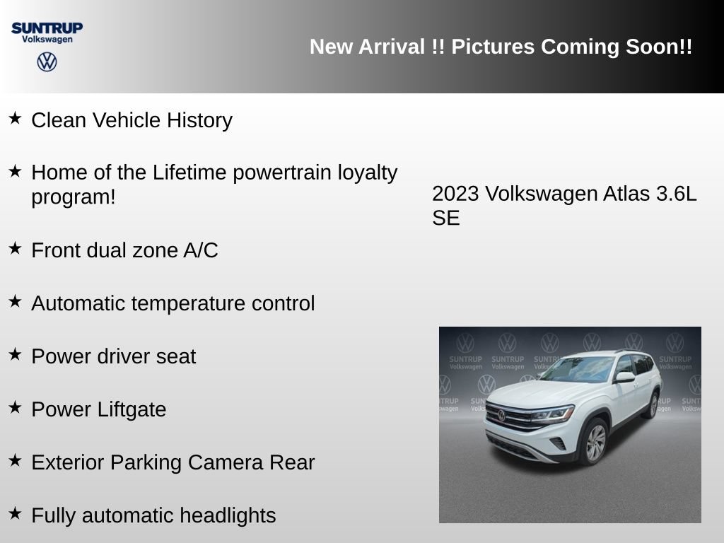 Used 2023 Volkswagen Atlas SE FWD image 6