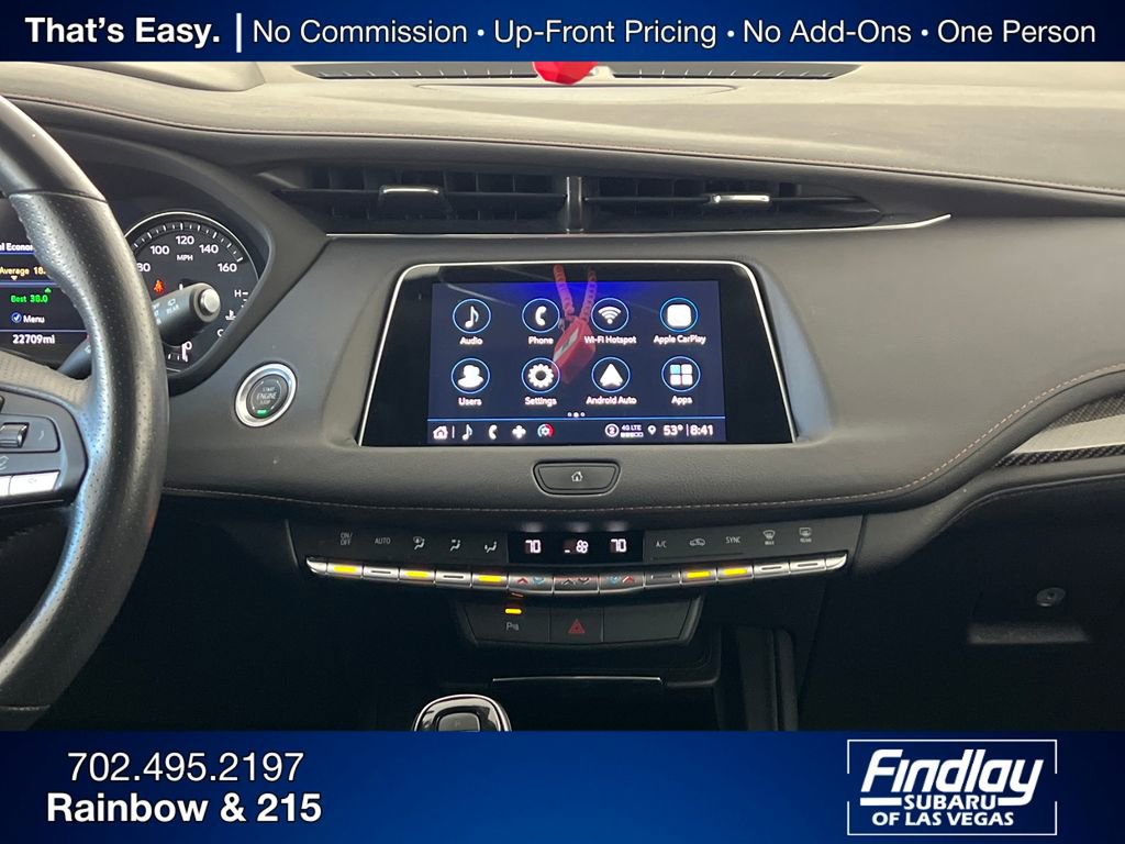Used 2022 Cadillac XT4 Sport w/ LPO, ONYX Package image 20