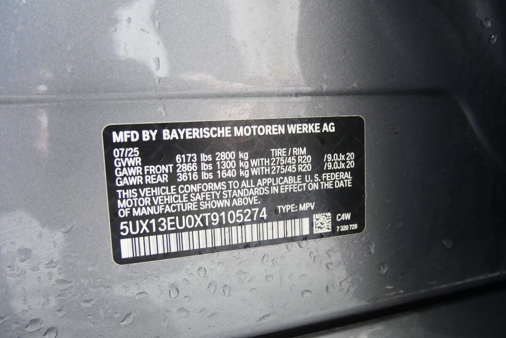 Certified 2026 BMW X5 sDrive40i w/ M Sport Package RWD image 26
