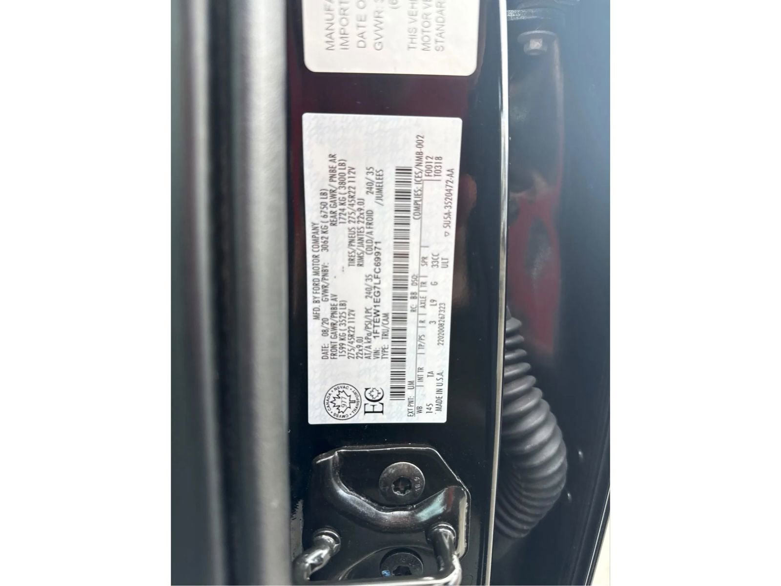 Used 2020 Ford F150 Limited AWD/4WD image 25