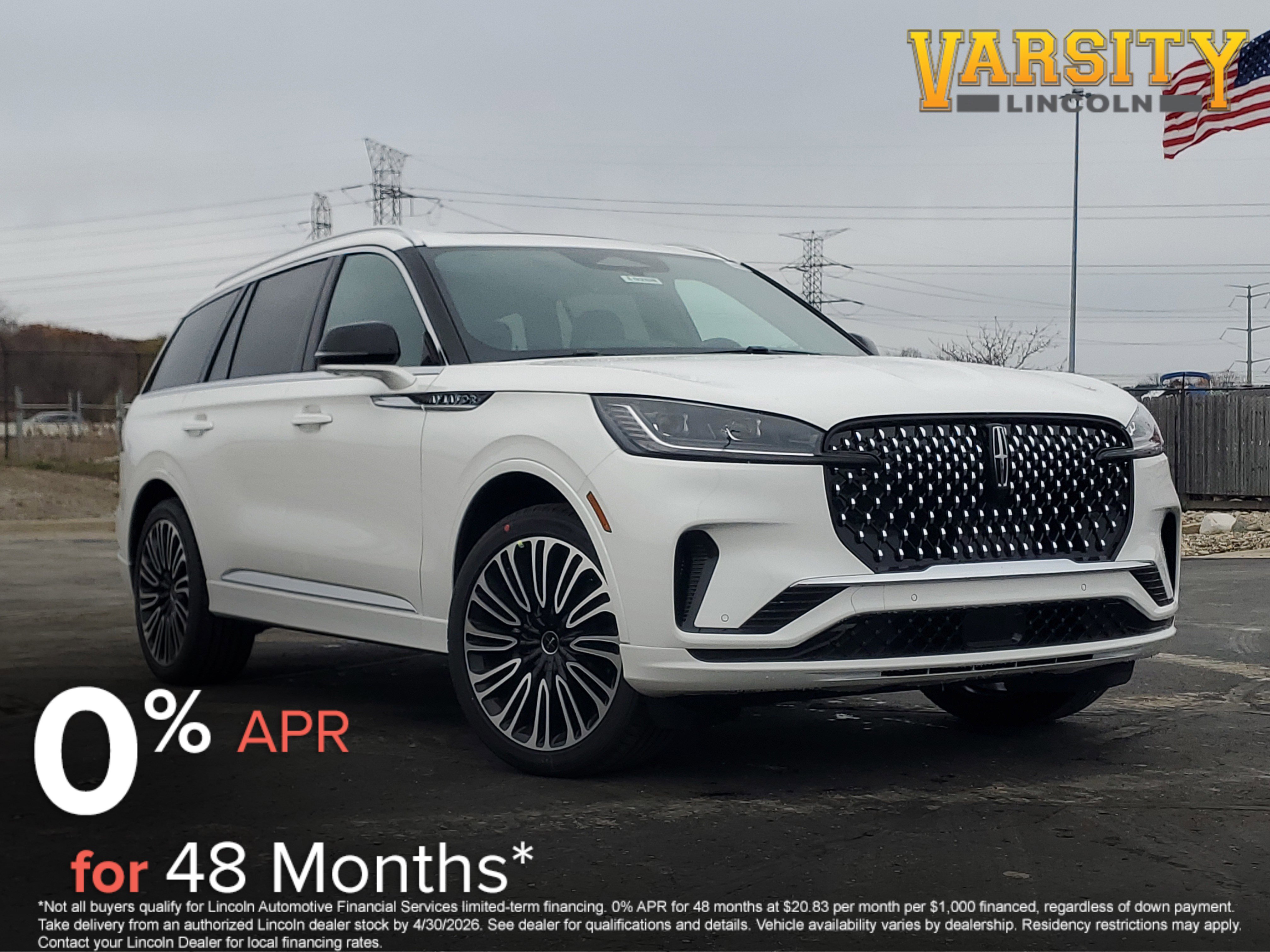 New 2026 Lincoln Aviator Black Label AWD/4WD image 1