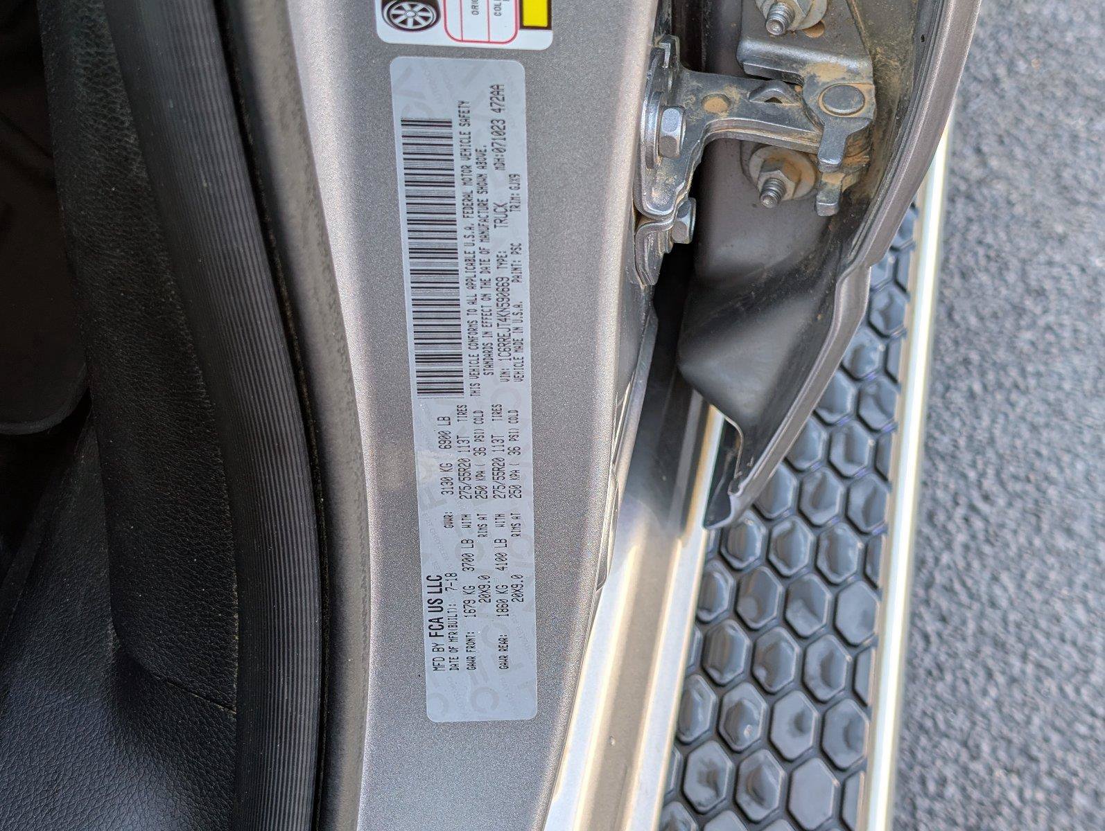 Used 2019 RAM 1500 Laramie w/ Sport Appearance Package RWD image 13